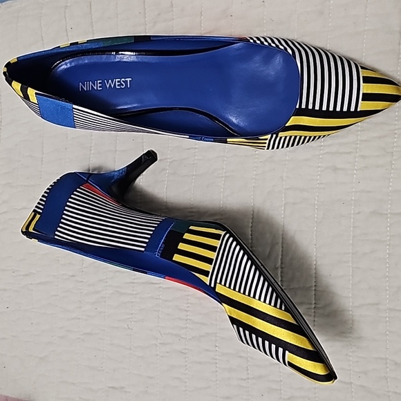 Nina Shoes - New, Nine West, Colorful Pumps, 9